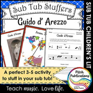 Music Sub Tub Stuffers: Guido d'Arezzo Digital Resources Thumbnail